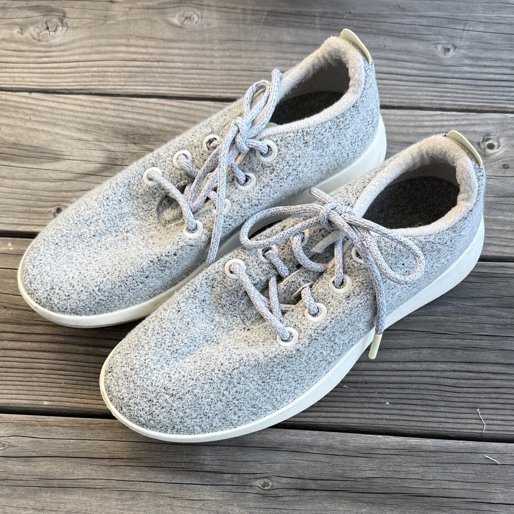 Men’s Allbirds Light Gray Wool Runners